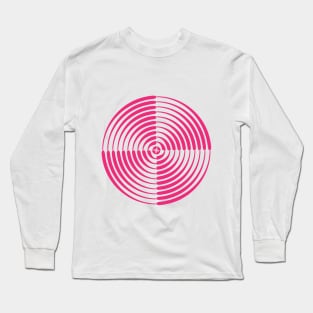 Pink Propeller Long Sleeve T-Shirt